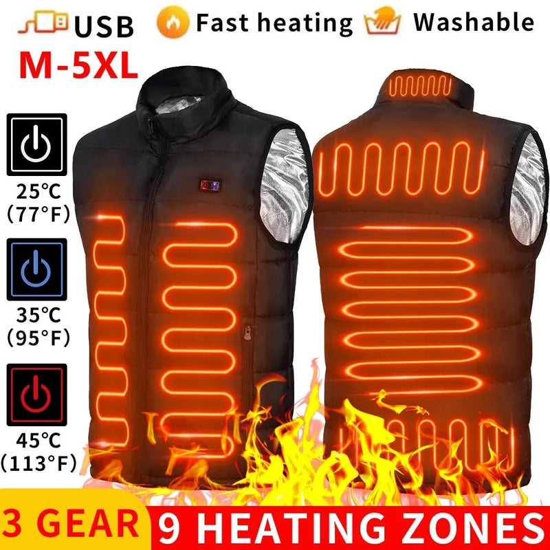 Electric Heated Jackets Men Women