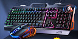 Gaming keyboard and mouse headset set