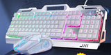 Gaming keyboard and mouse headset set